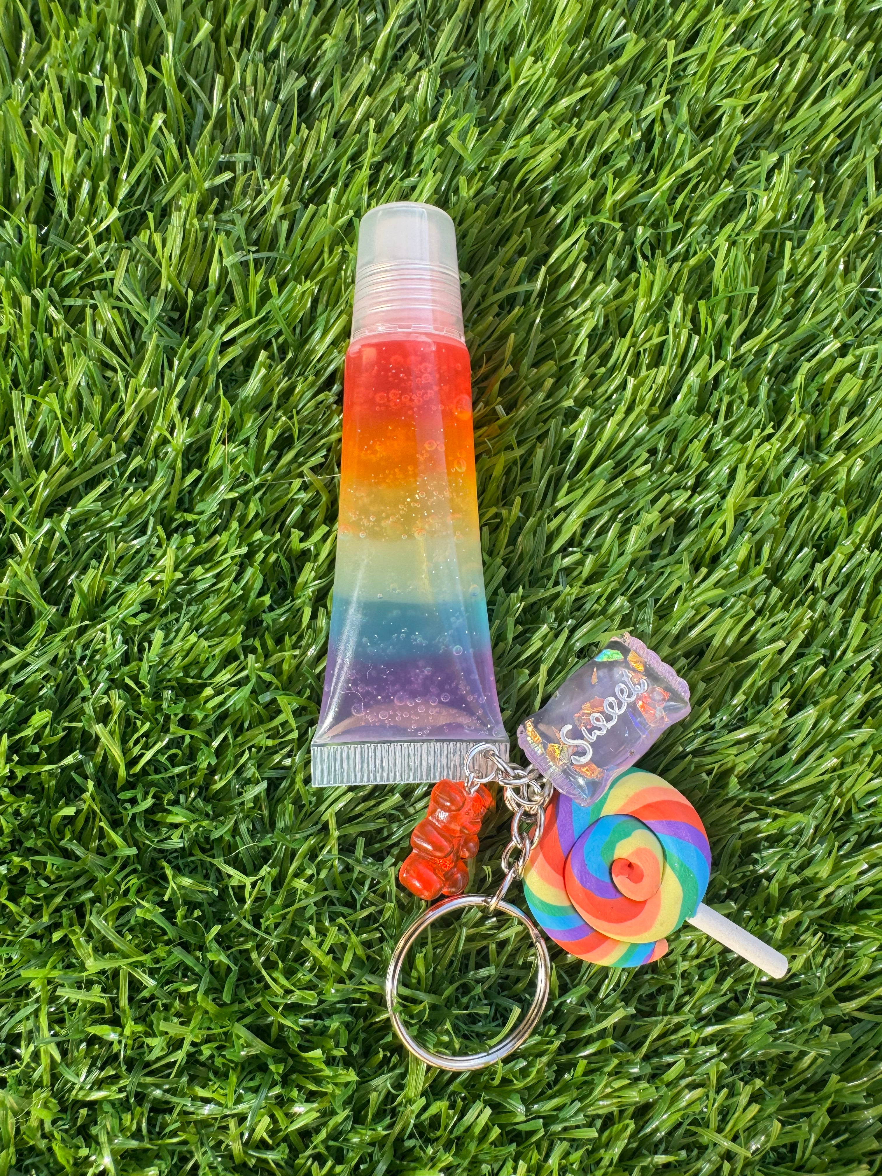 Color Bomb Keychain Lipgloss