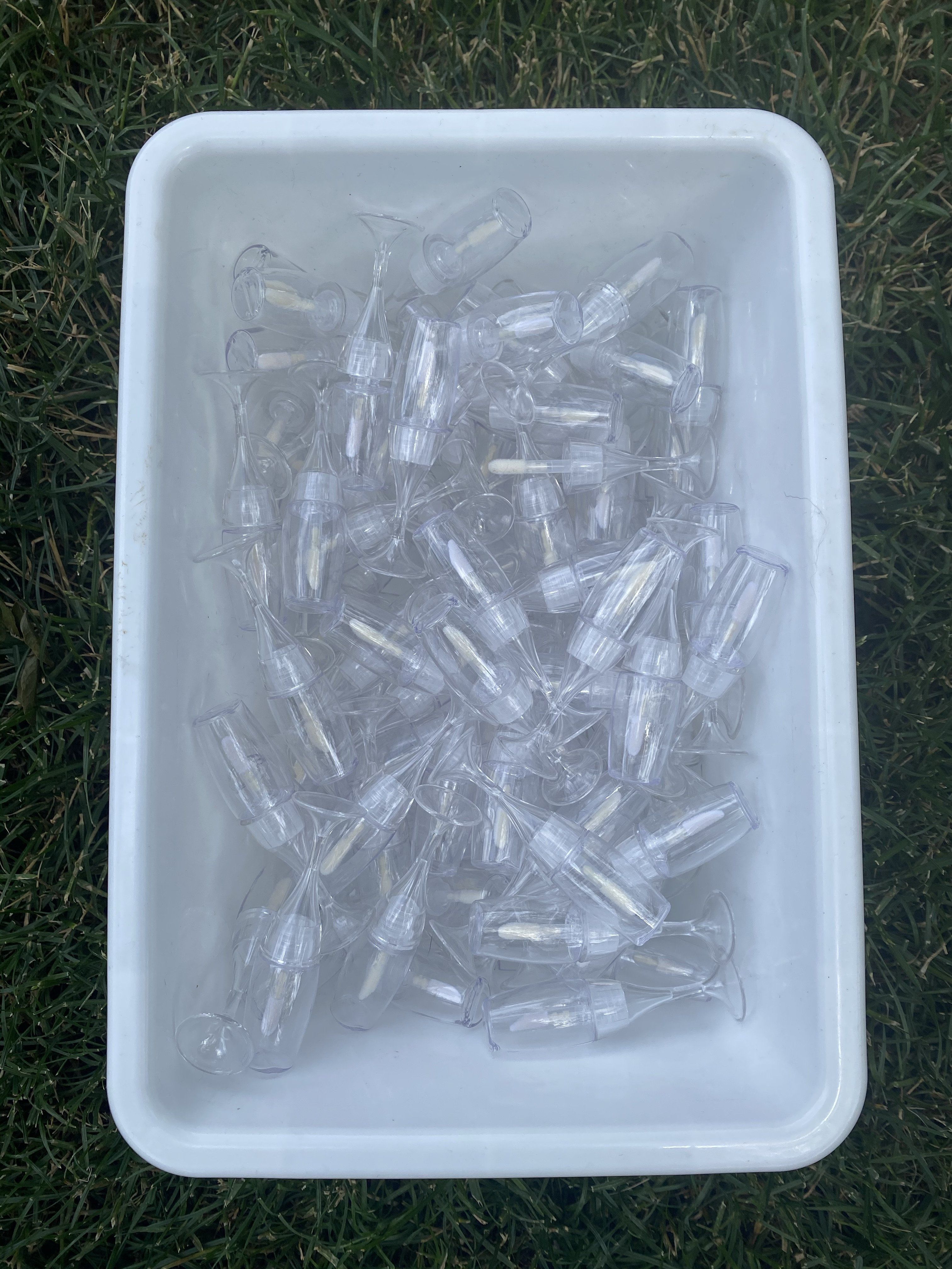 Empty Mini Wine Tubes