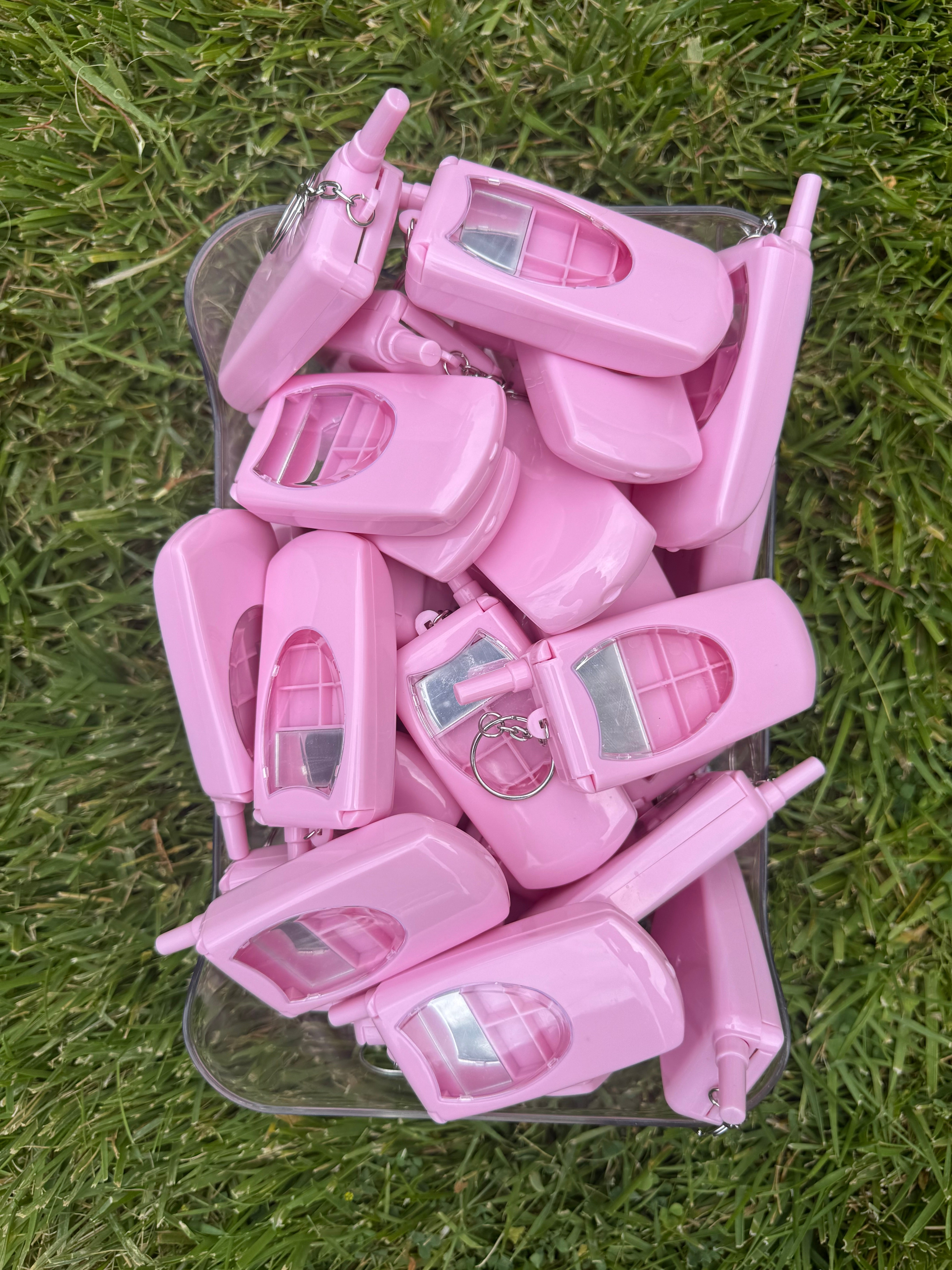 Empty Cell Phone Lip Balm Containers