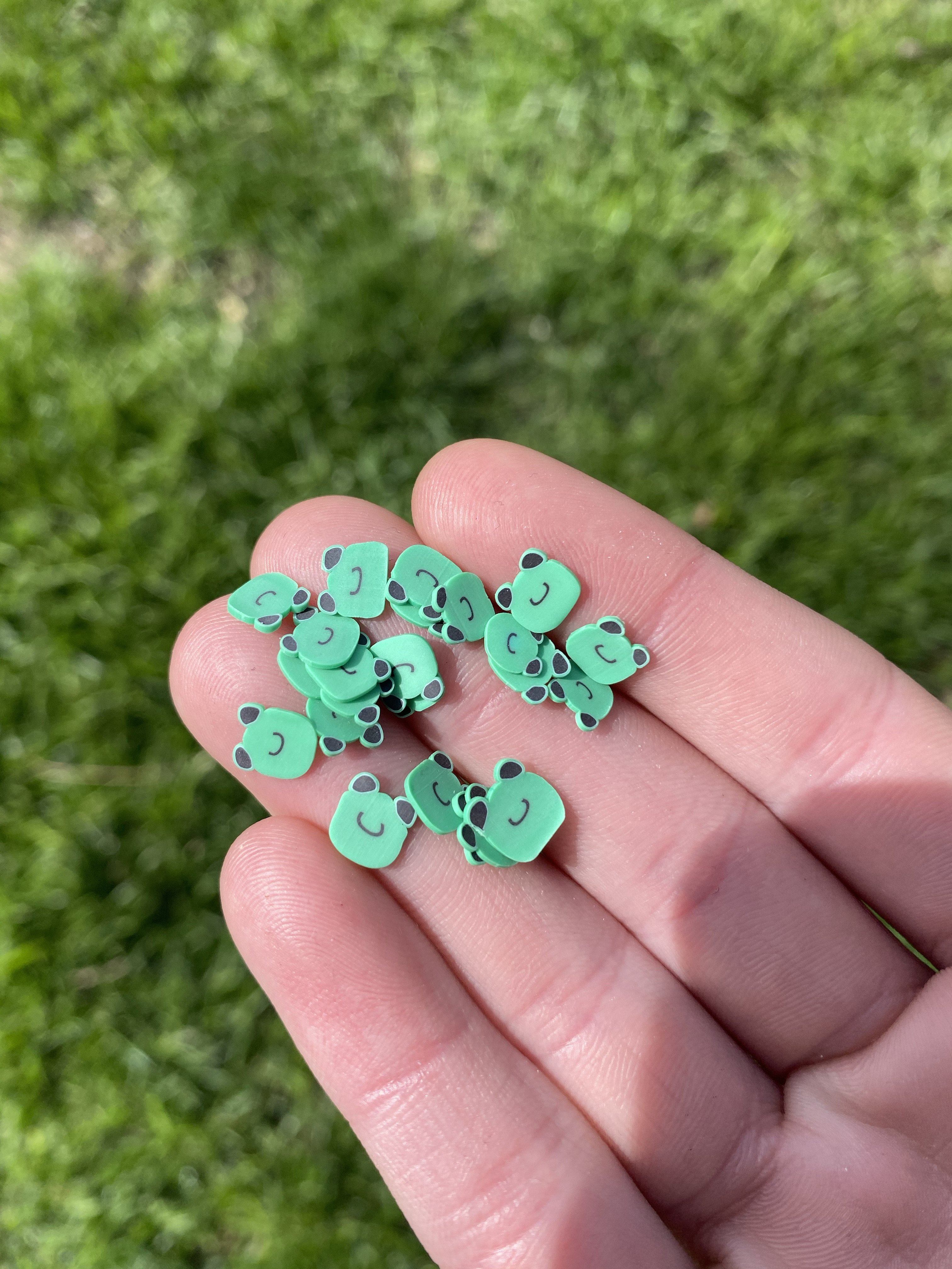Frog Clay Slices
