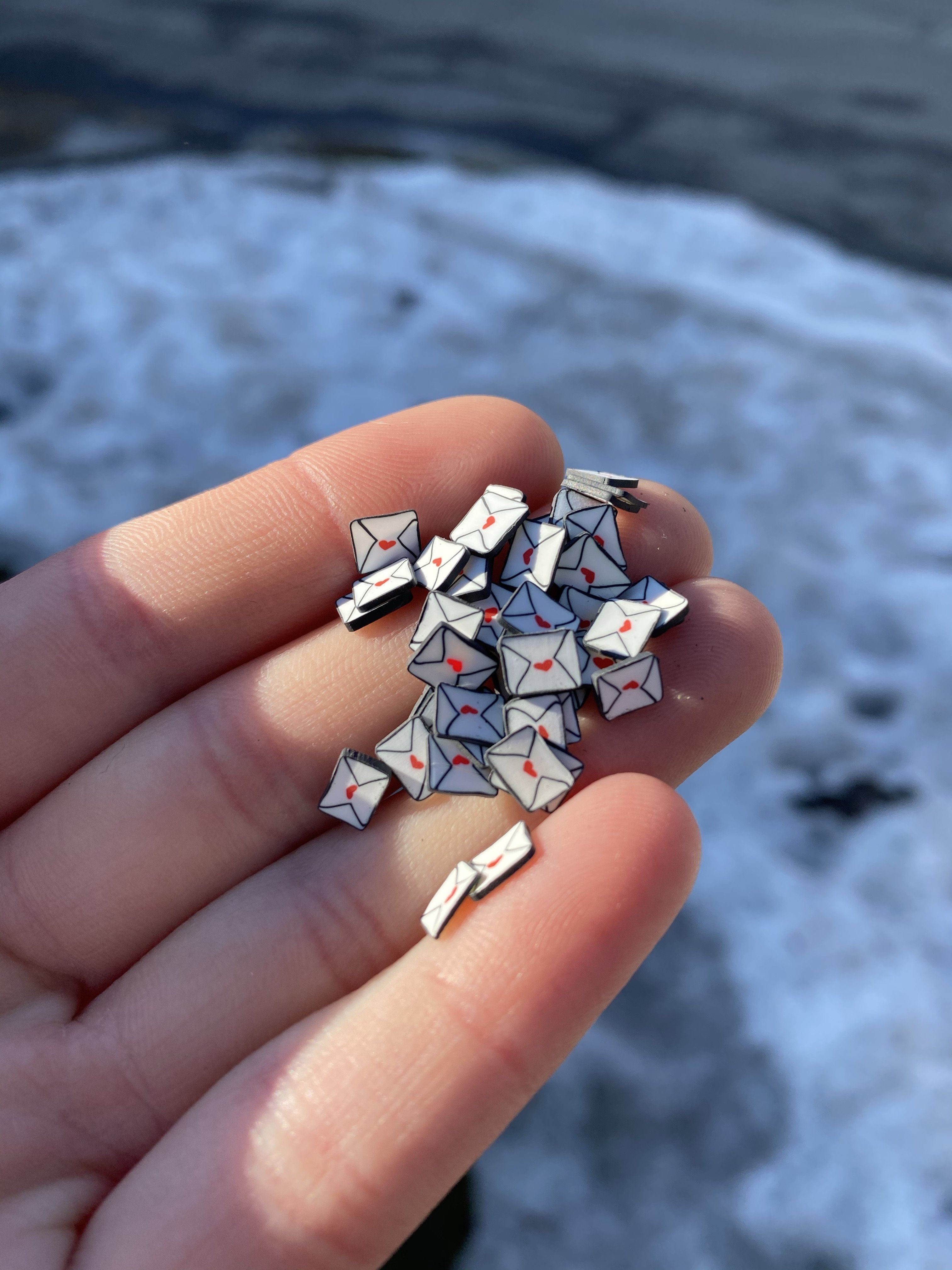 Mail Polymer Clay Slices